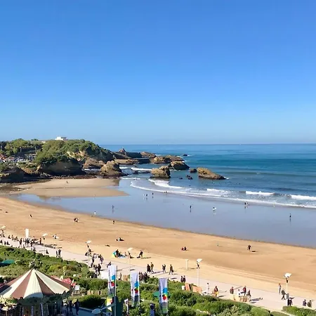 L'Ocean A Perte De Vue, La Grande Plage A Vos Pieds Biarritz Exterior foto